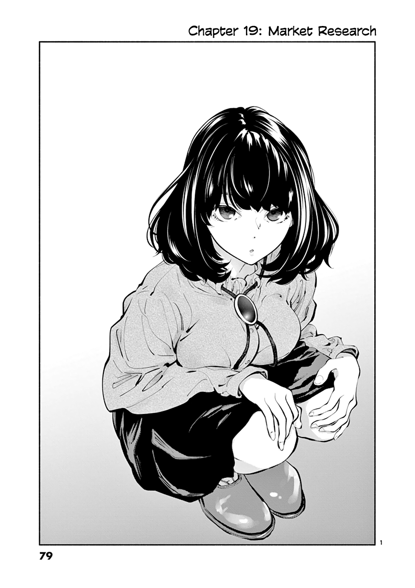 Asoko de Hataraku Musubu-san Chapter 19 page 1 - Chapter 19: Market Research