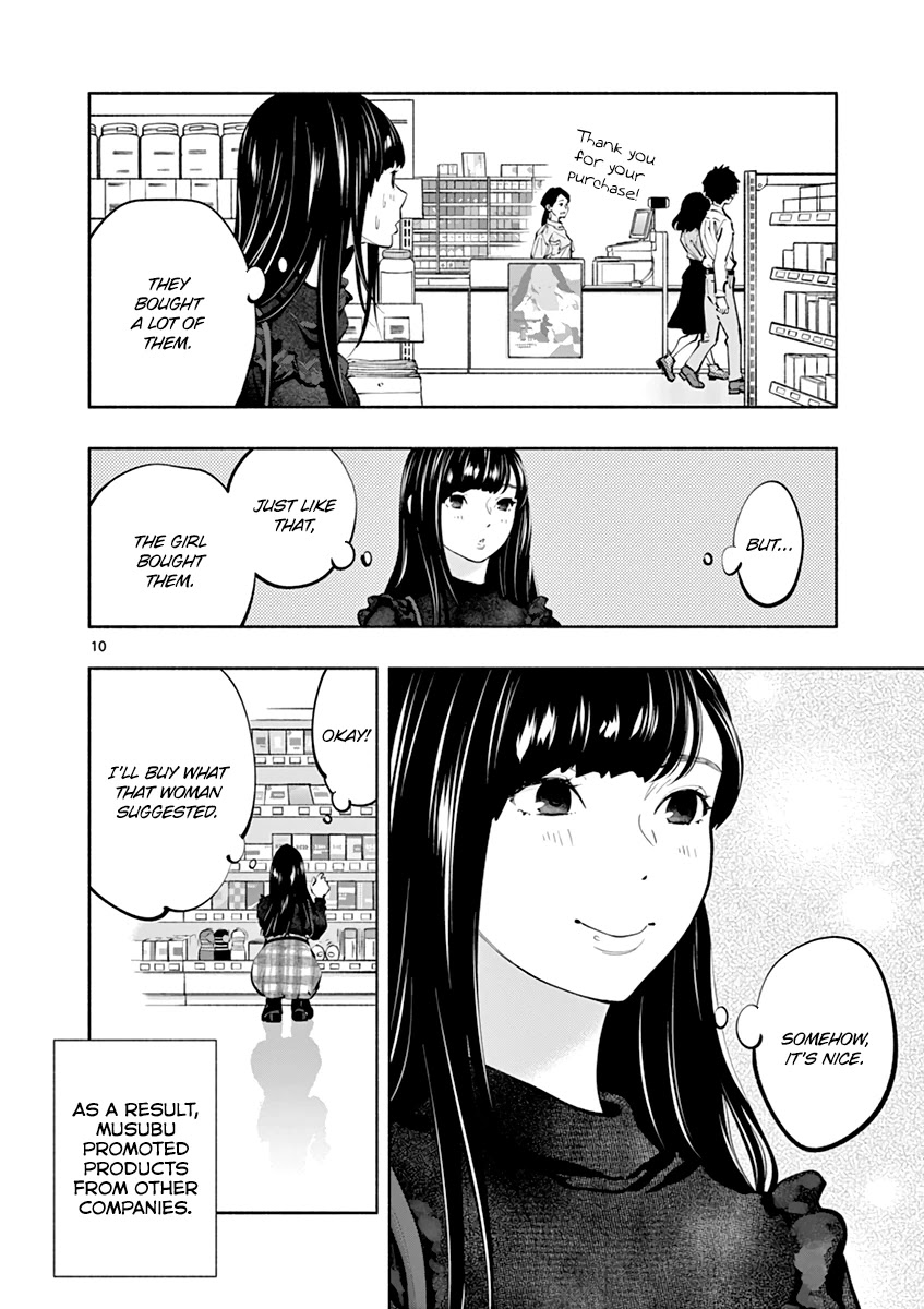 Asoko de Hataraku Musubu-san Chapter 19 page 10 - Chapter 19: Market Research