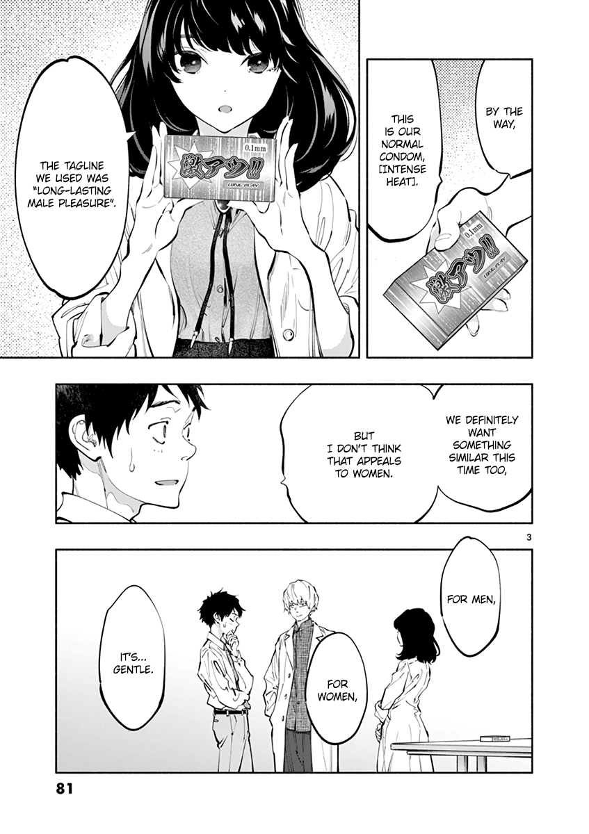 Asoko de Hataraku Musubu-san Chapter 19 page 3 - Chapter 19: Market Research