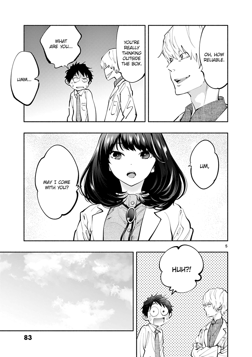 Asoko de Hataraku Musubu-san Chapter 19 page 5 - Chapter 19: Market Research