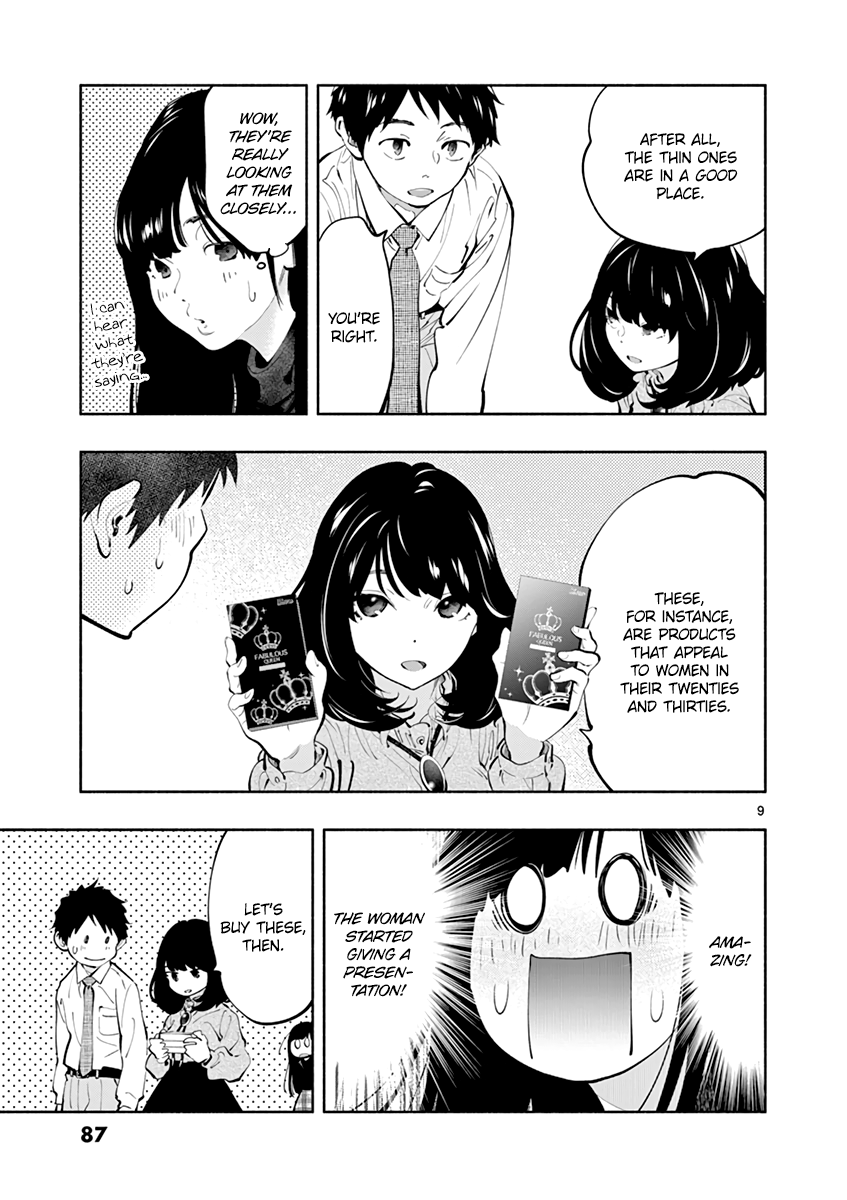 Asoko de Hataraku Musubu-san Chapter 19 page 9 - Chapter 19: Market Research