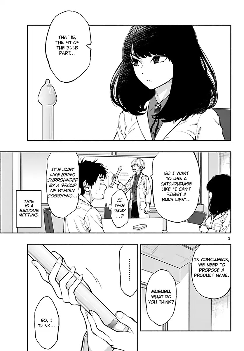 Asoko de Hataraku Musubu-san Chapter 2 page 3 - Chapter 2: Did you use it?