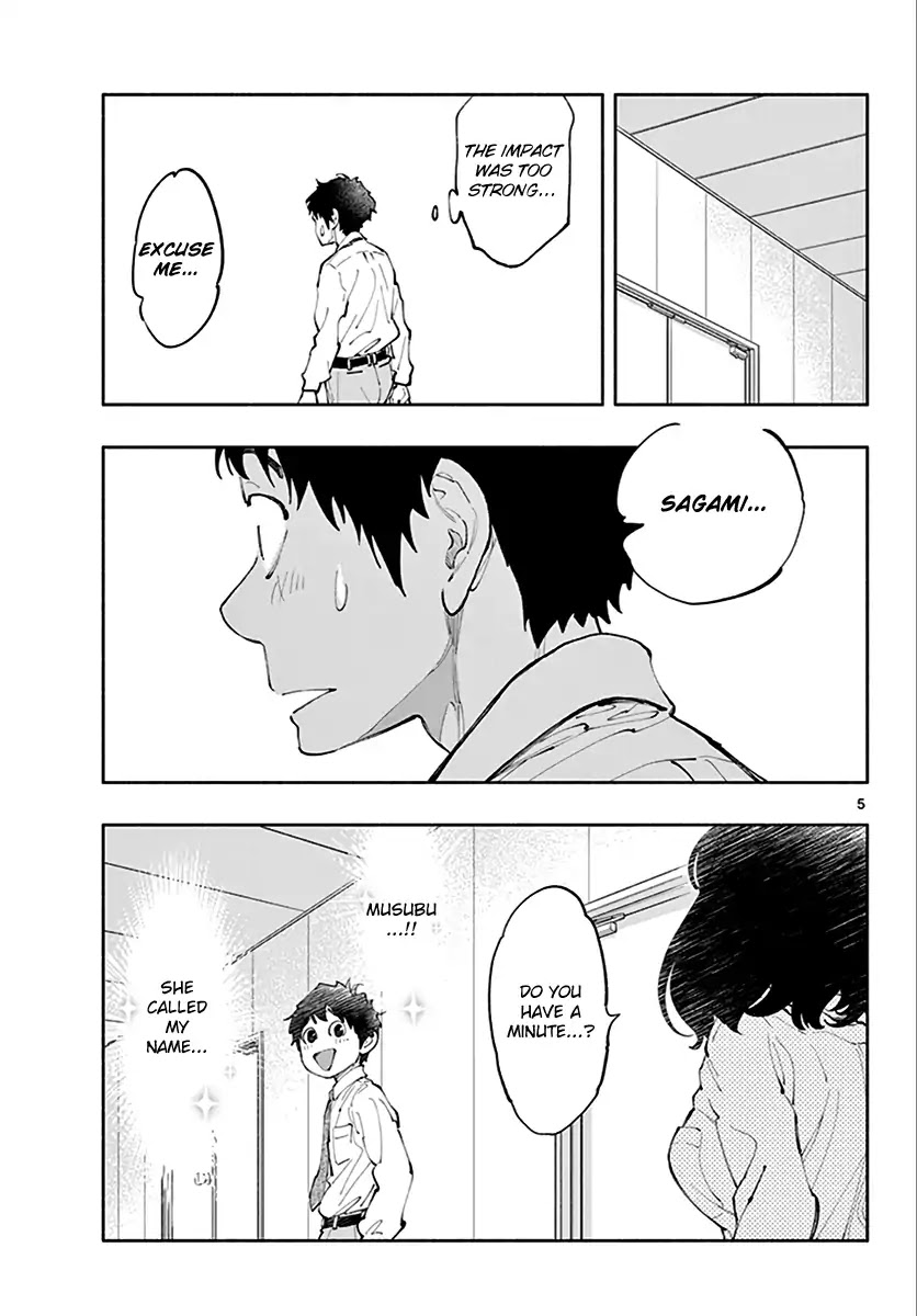 Asoko de Hataraku Musubu-san Chapter 2 page 5 - Chapter 2: Did you use it?