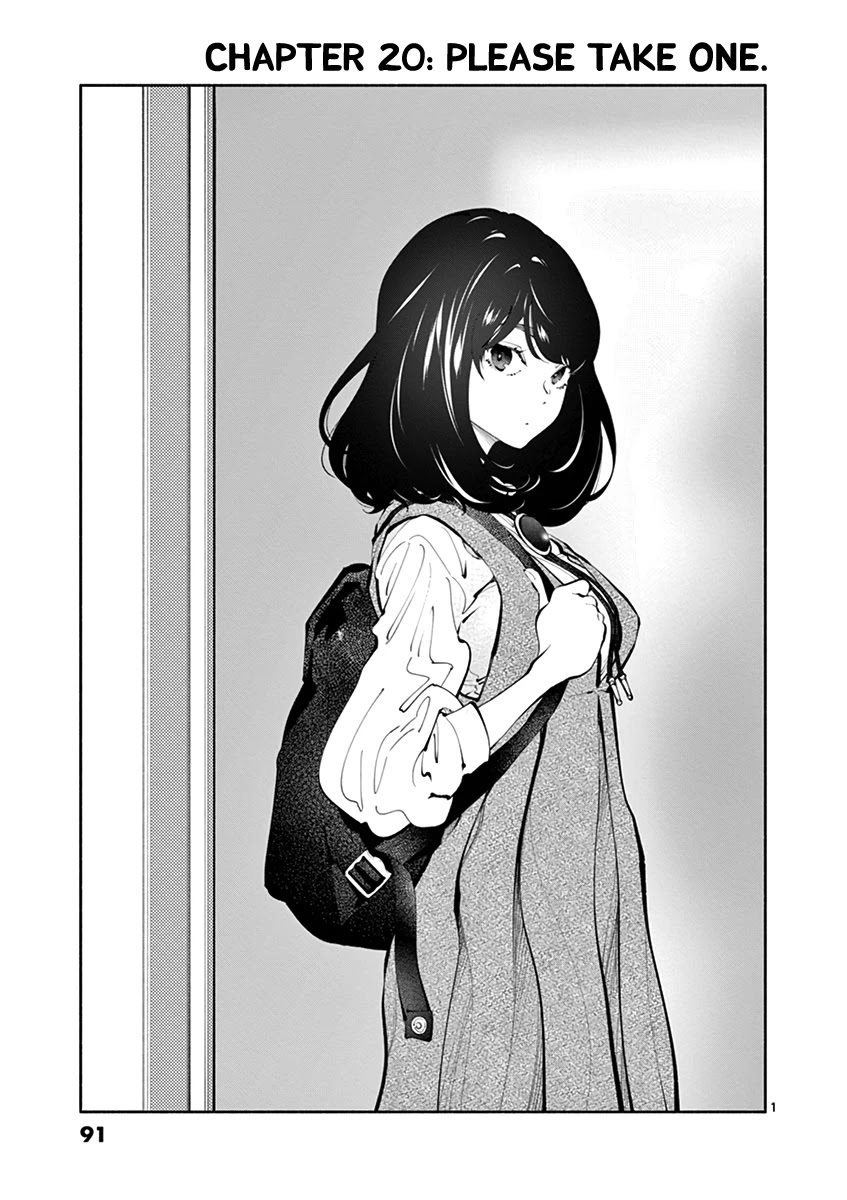 Asoko de Hataraku Musubu-san Chapter 20 page 1 - Chapter 20: Please take one