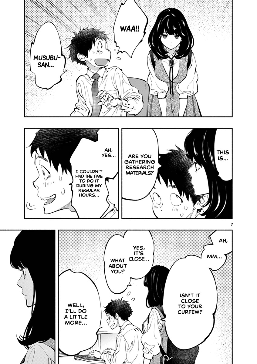 Asoko de Hataraku Musubu-san Chapter 20 page 7 - Chapter 20: Please take one