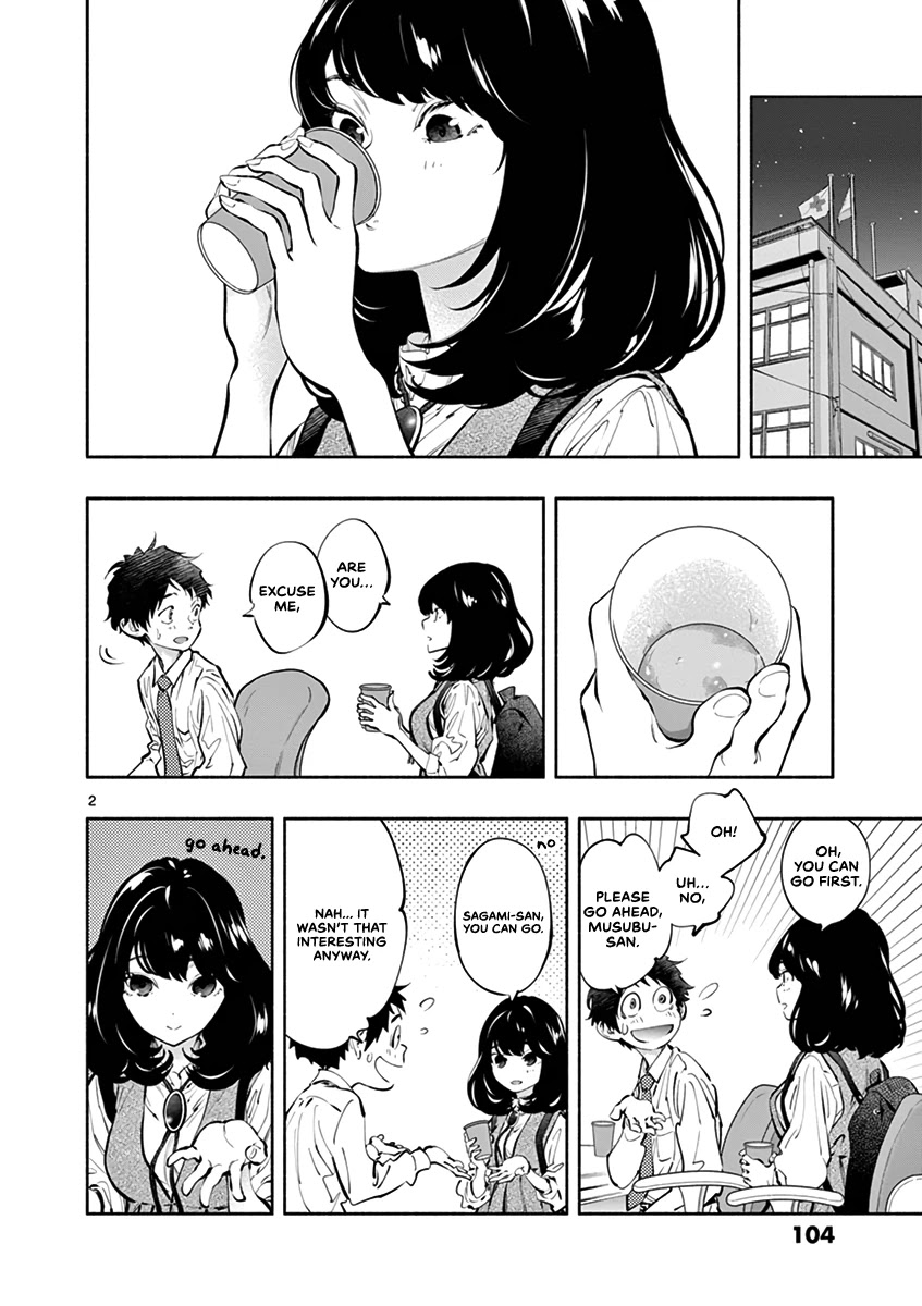 Asoko de Hataraku Musubu-san Chapter 21 page 2 - Chapter 21: Be careful there