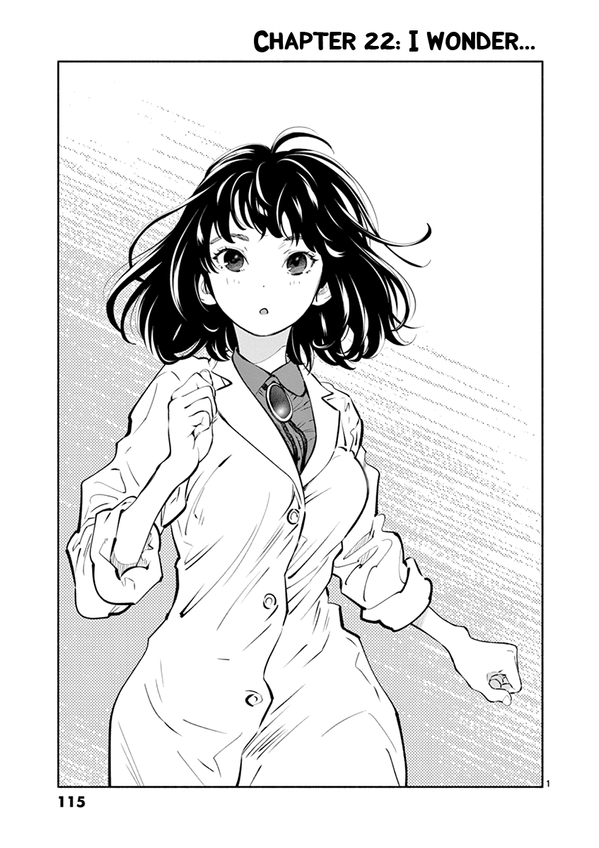 Asoko de Hataraku Musubu-san Chapter 22 page 1 - Chapter 22: I Wonder...