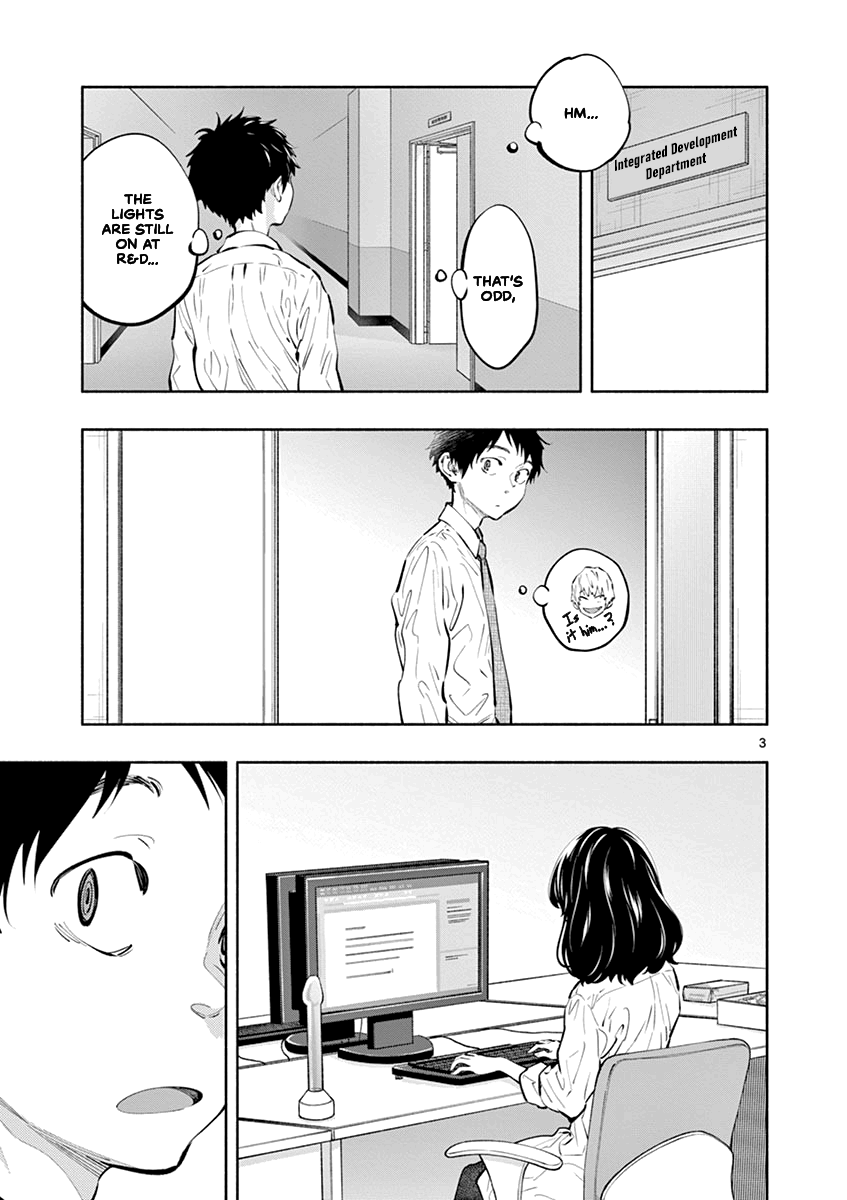 Asoko de Hataraku Musubu-san Chapter 23 page 3 - Chapter 23: Difficult to Say