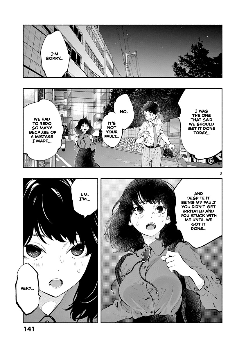 Asoko de Hataraku Musubu-san Chapter 24 page 3 - Chapter 24: Mischief of Faith