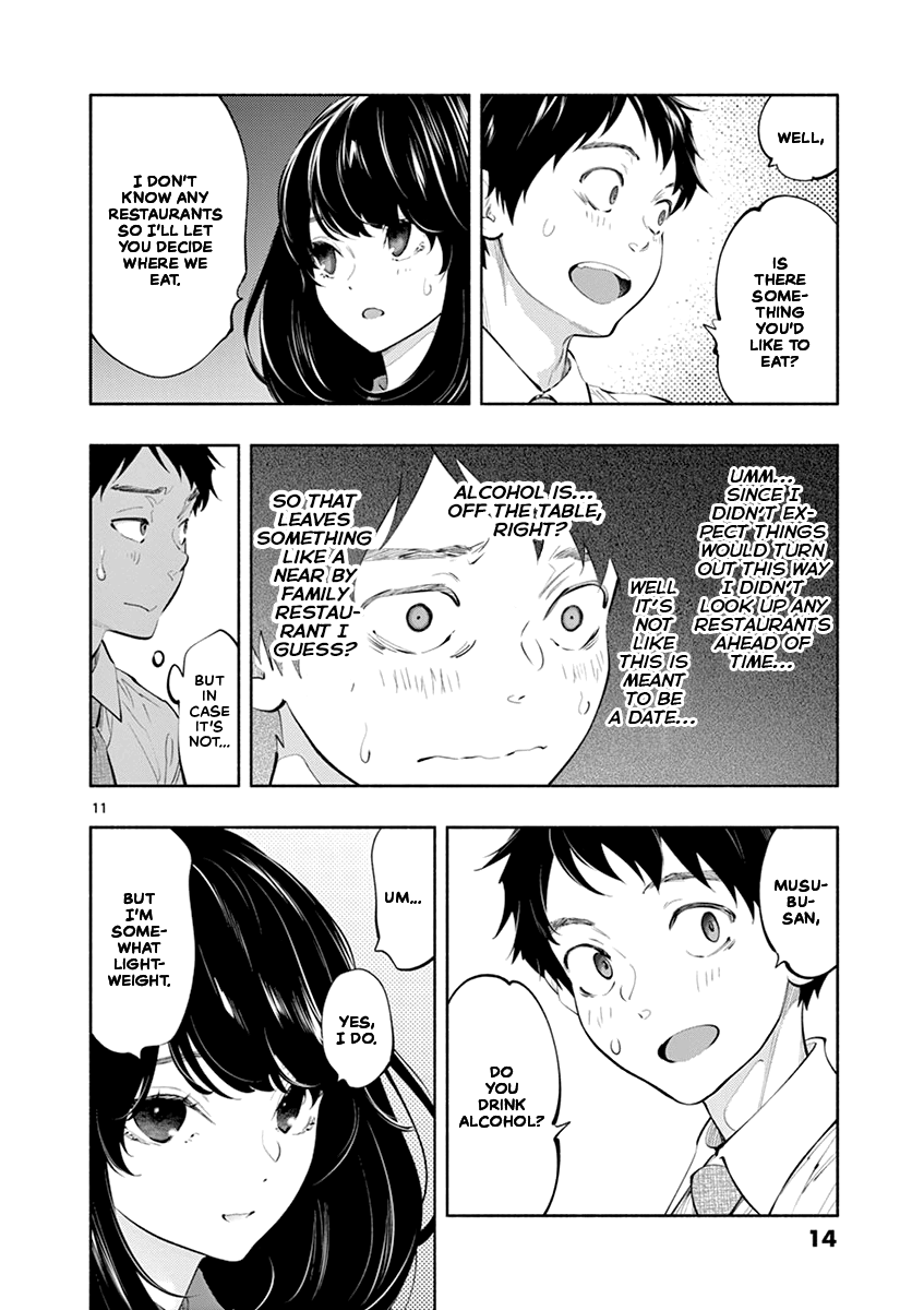 Asoko de Hataraku Musubu-san Chapter 25 page 10 - Chapter 25: What do We do Now?