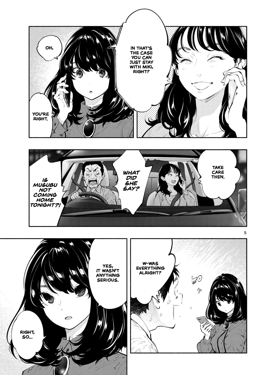 Asoko de Hataraku Musubu-san Chapter 26 page 5 - Chapter 26: I'll Stay at His Place