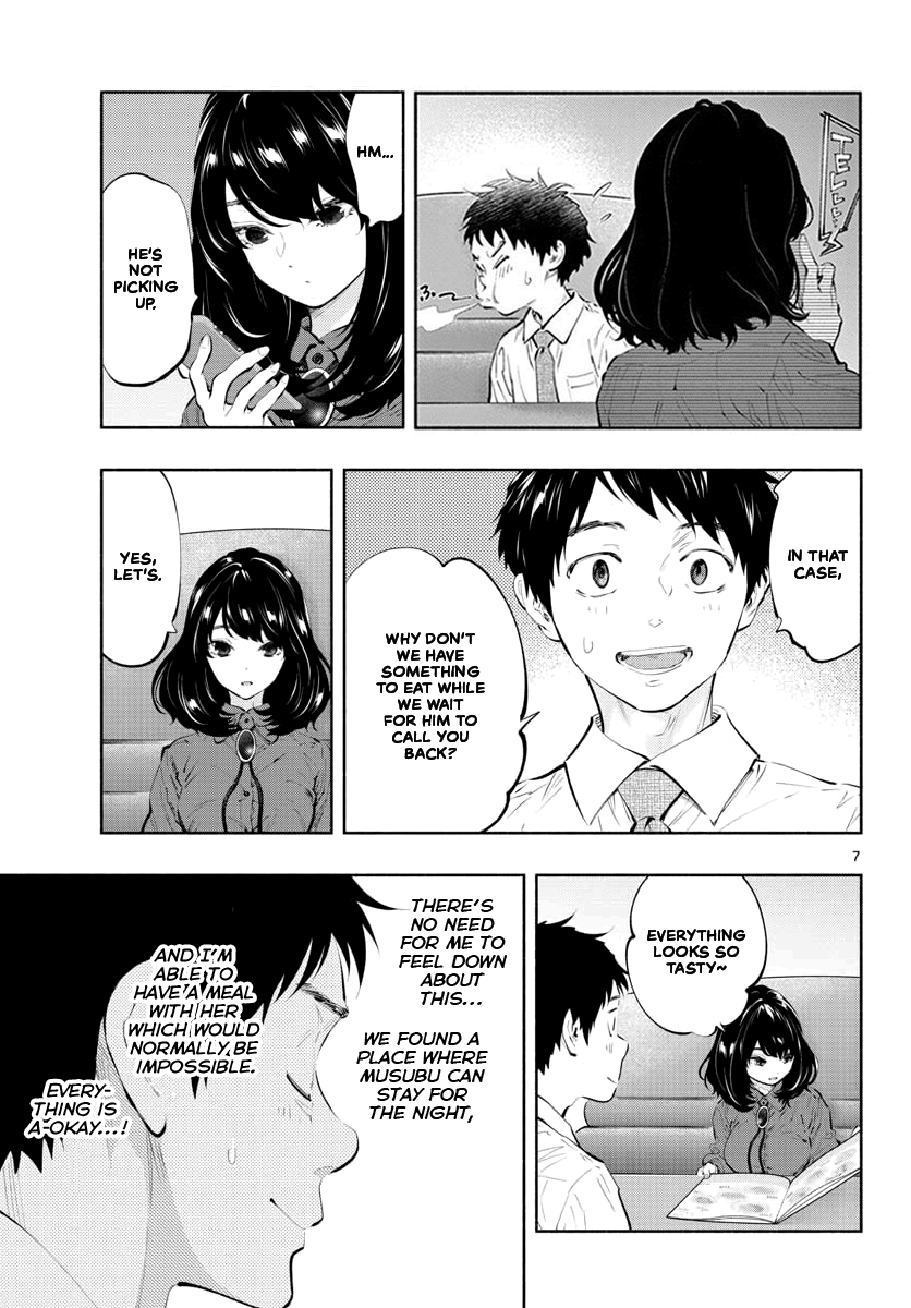 Asoko de Hataraku Musubu-san Chapter 26 page 7 - Chapter 26: I'll Stay at His Place