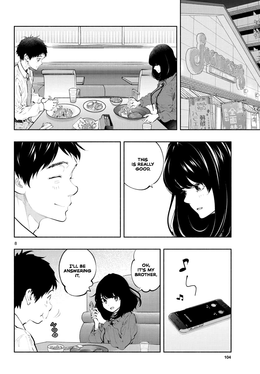 Asoko de Hataraku Musubu-san Chapter 26 page 8 - Chapter 26: I'll Stay at His Place