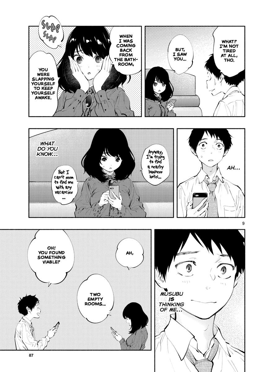 Asoko de Hataraku Musubu-san Chapter 27 page 9 - Chapter 27: Only Me