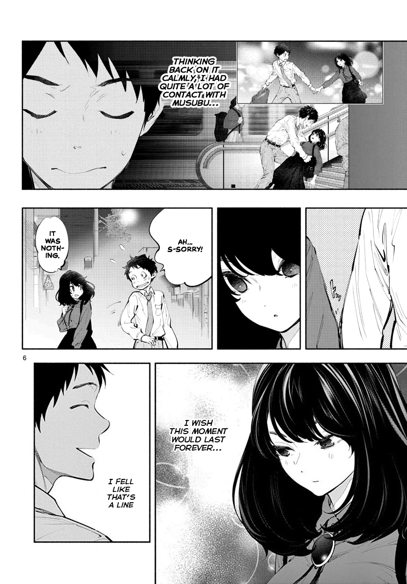 Asoko de Hataraku Musubu-san Chapter 28 page 6 - Chapter 28: Just a Little While Longer