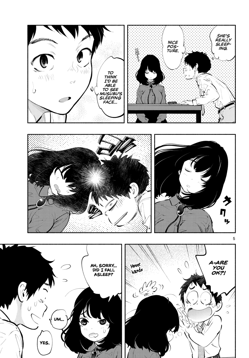 Asoko de Hataraku Musubu-san Chapter 30 page 5 - Chapter 30: I’ll be Borrowing it