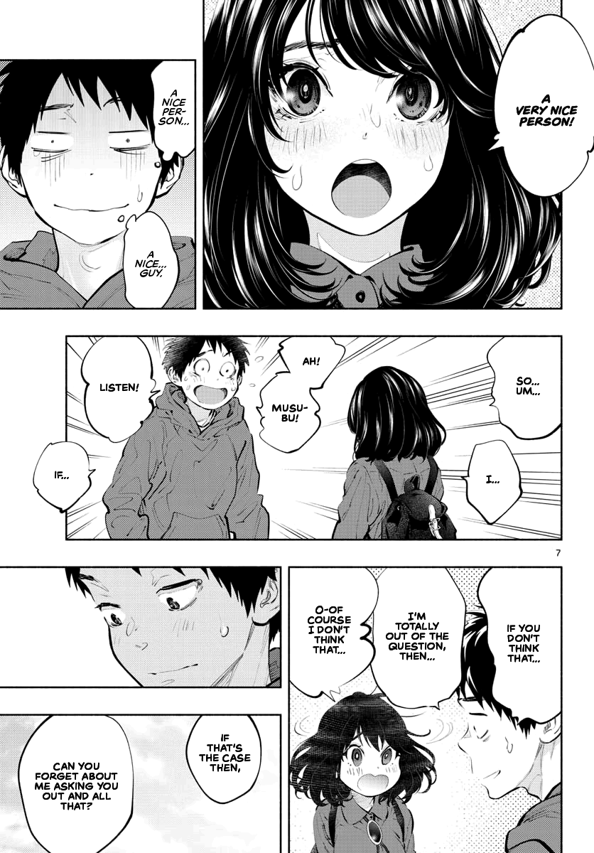 Asoko de Hataraku Musubu-san Chapter 35 page 7 - Chapter 35: A Nice Person