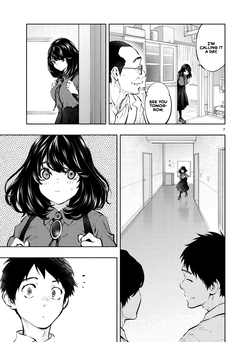 Asoko de Hataraku Musubu-san Chapter 36 page 7 - Chapter 36: Good Work Today