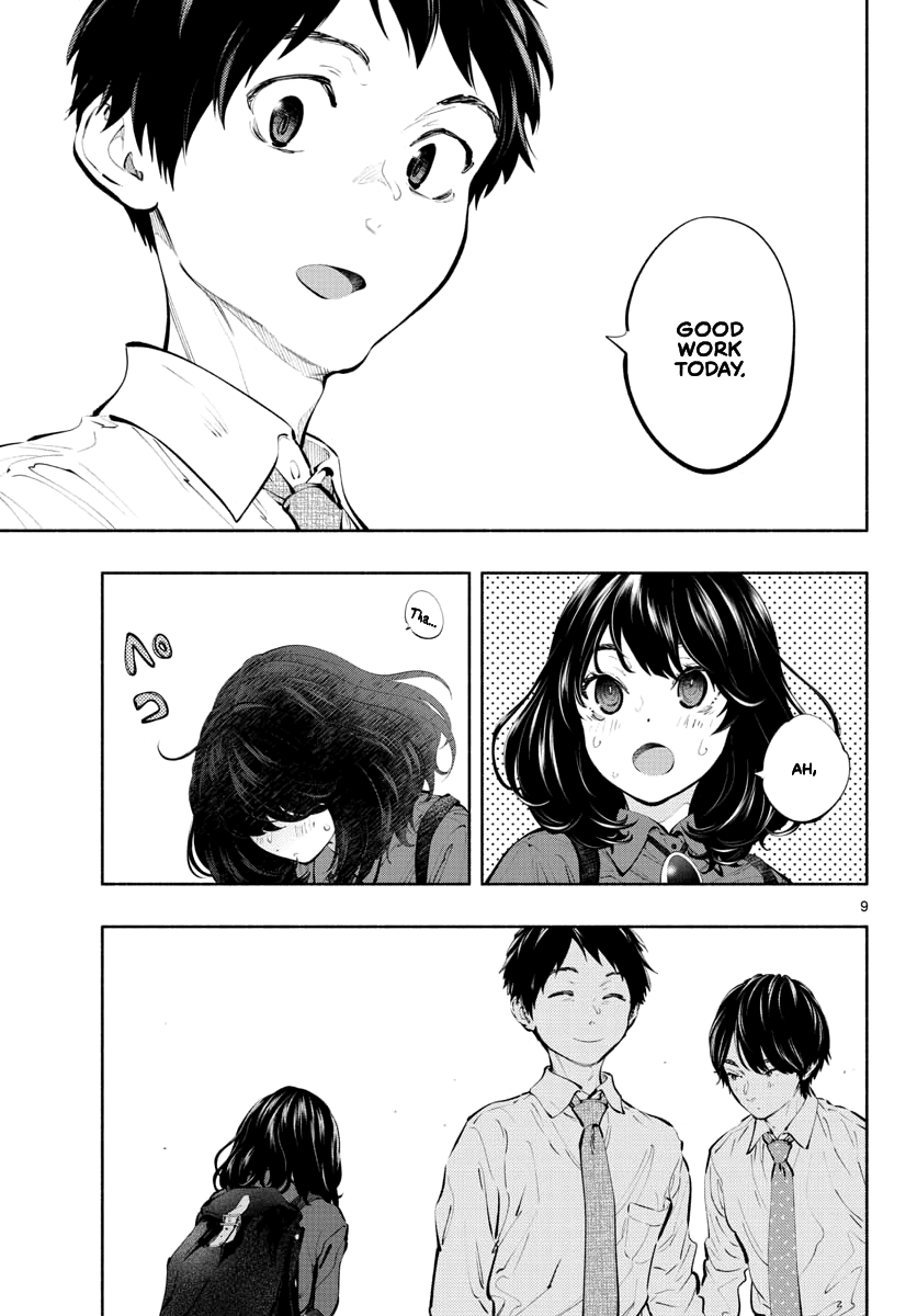 Asoko de Hataraku Musubu-san Chapter 36 page 9 - Chapter 36: Good Work Today