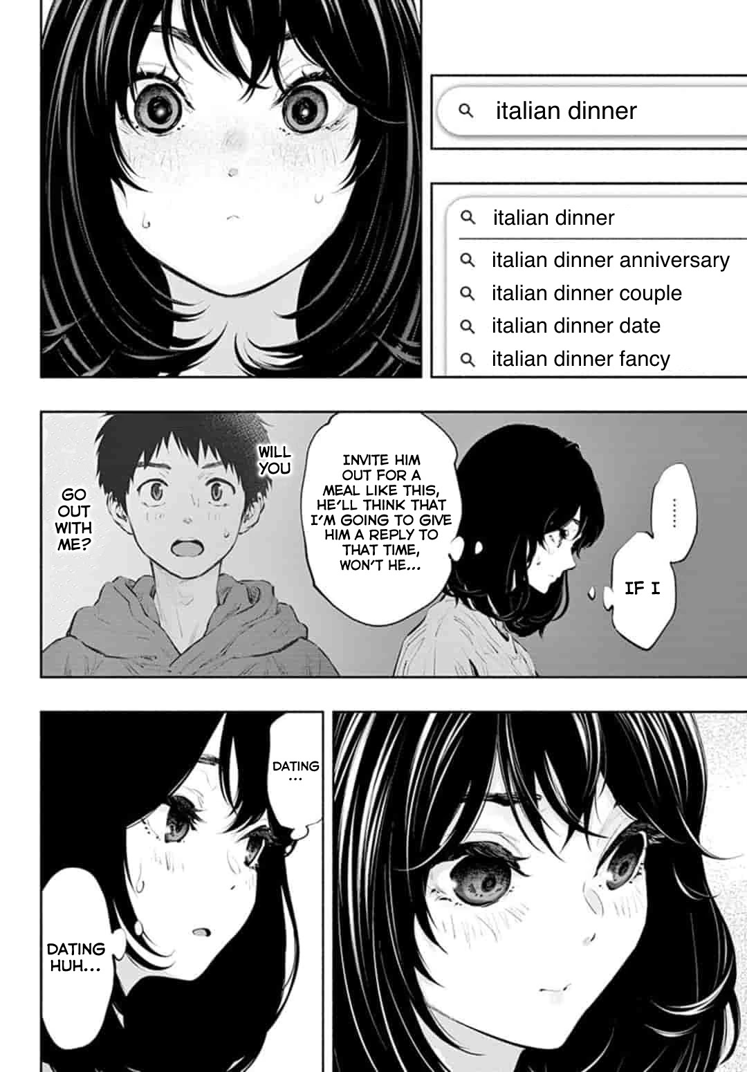 Asoko de Hataraku Musubu-san Chapter 39 page 6 - Chapter 39: Awareness