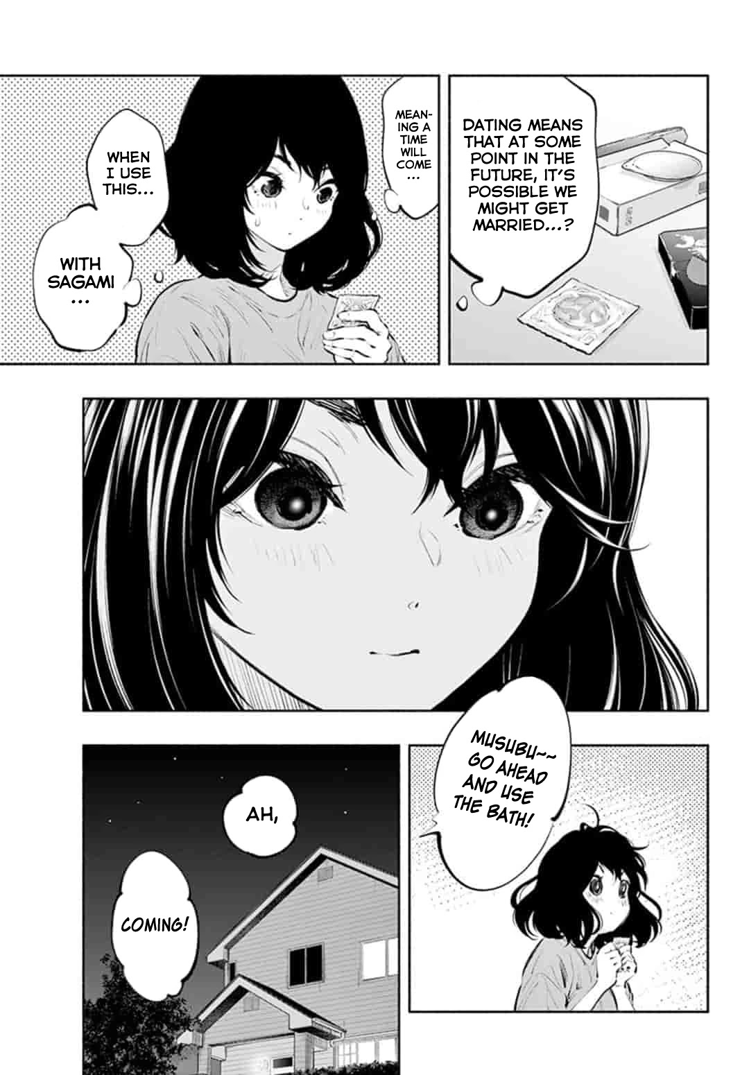 Asoko de Hataraku Musubu-san Chapter 39 page 7 - Chapter 39: Awareness