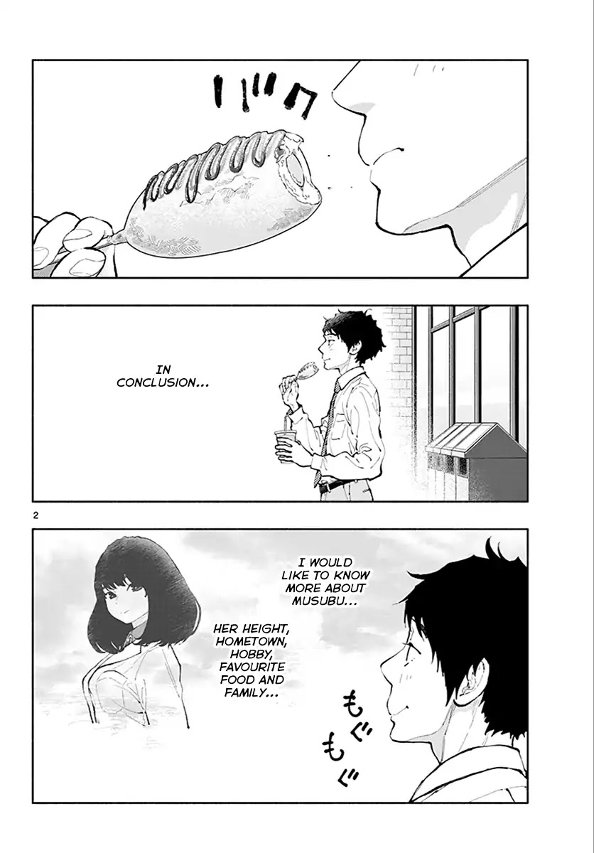 Asoko de Hataraku Musubu-san Chapter 4 page 2 - Chapter 4: But it's a condom