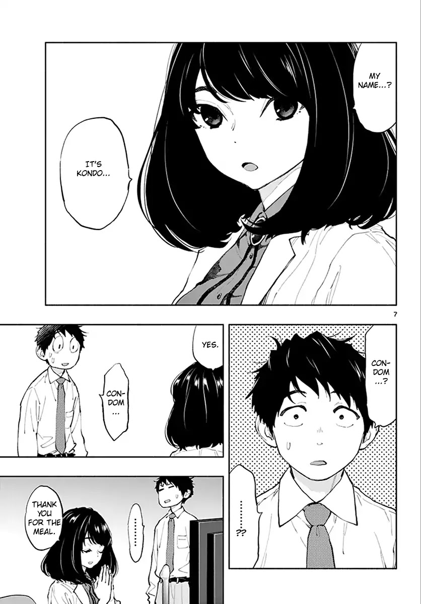 Asoko de Hataraku Musubu-san Chapter 4 page 7 - Chapter 4: But it's a condom