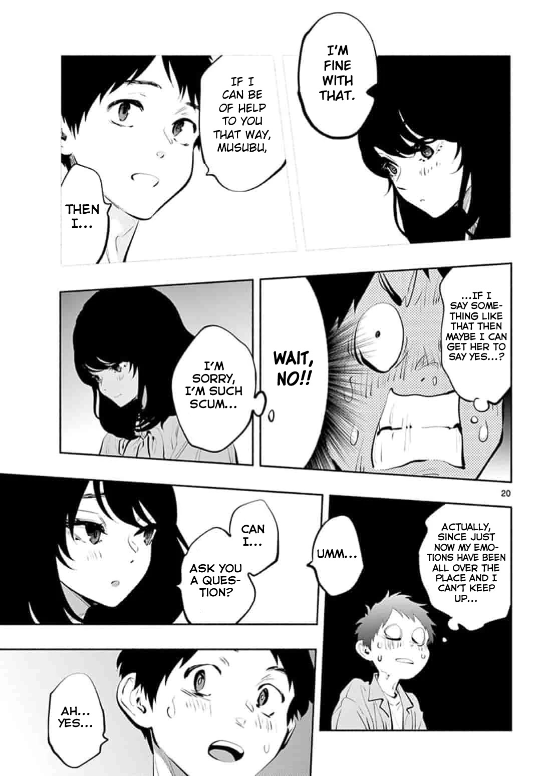 Asoko de Hataraku Musubu-san Chapter 40 page 19 - Chapter 40: Dinner