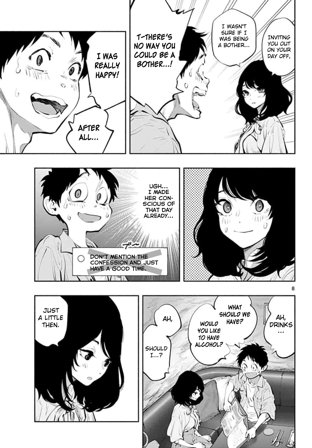 Asoko de Hataraku Musubu-san Chapter 40 page 7 - Chapter 40: Dinner