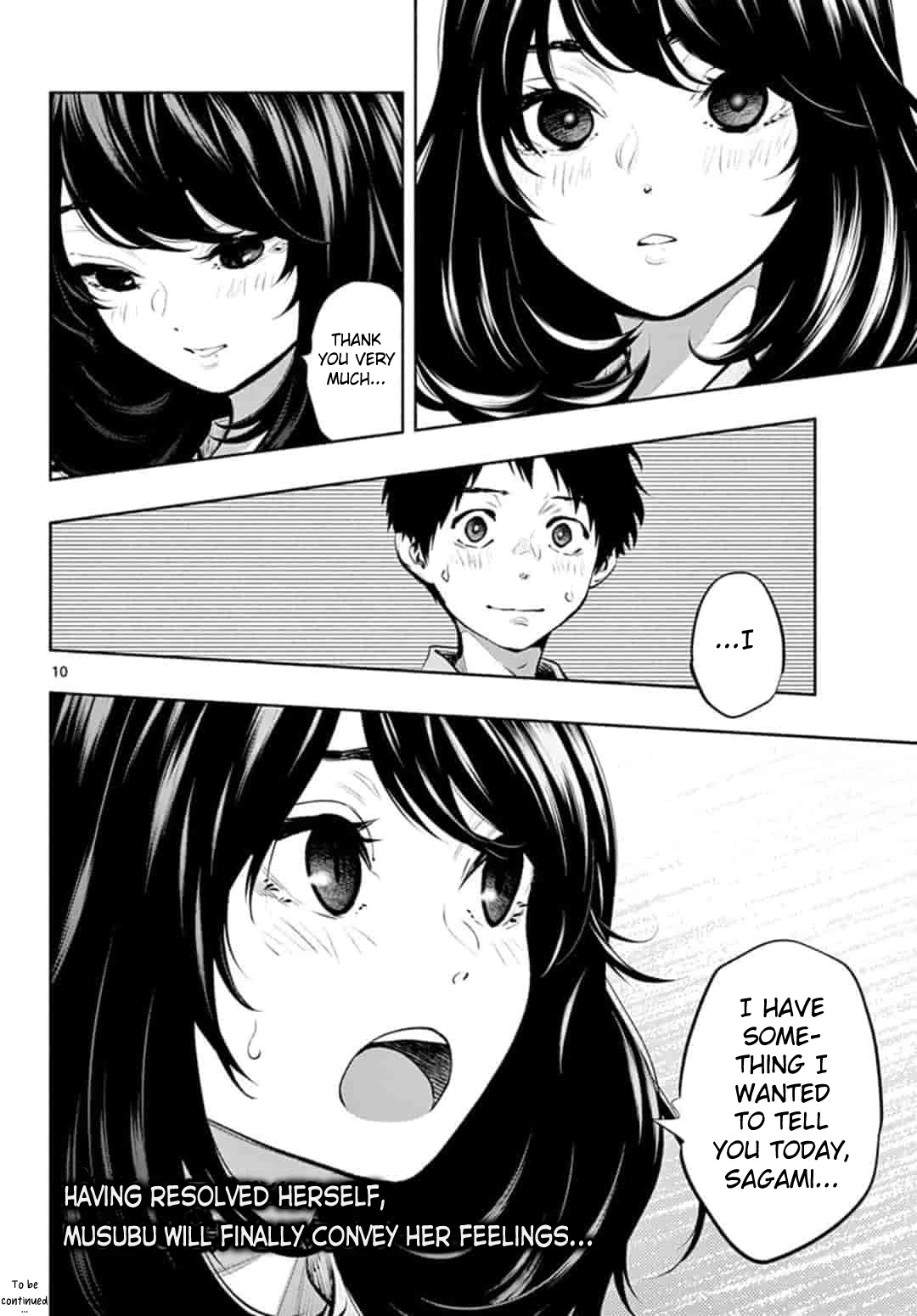 Asoko de Hataraku Musubu-san Chapter 41 page 10 - Chapter 41: The Rose and the Manettia