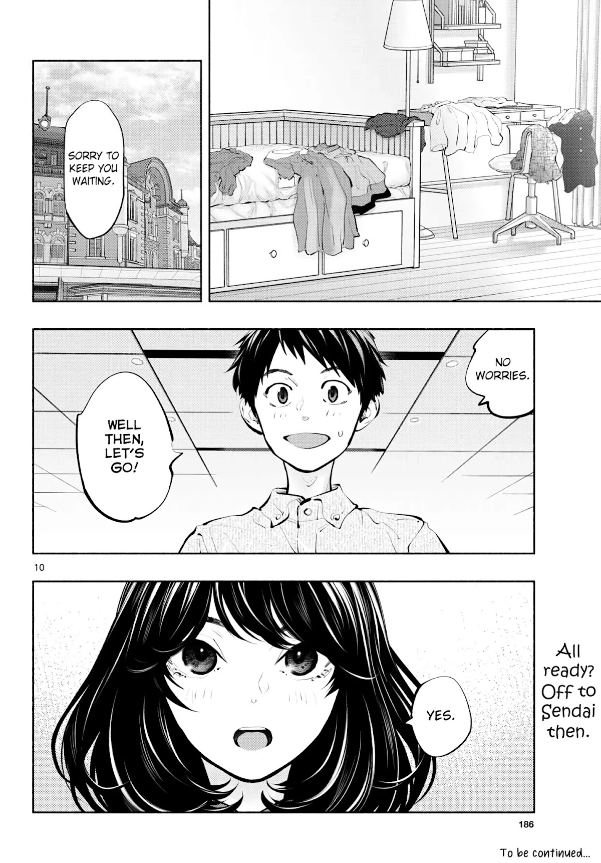 Asoko de Hataraku Musubu-san Chapter 44 page 10 - Chapter 44: Plan