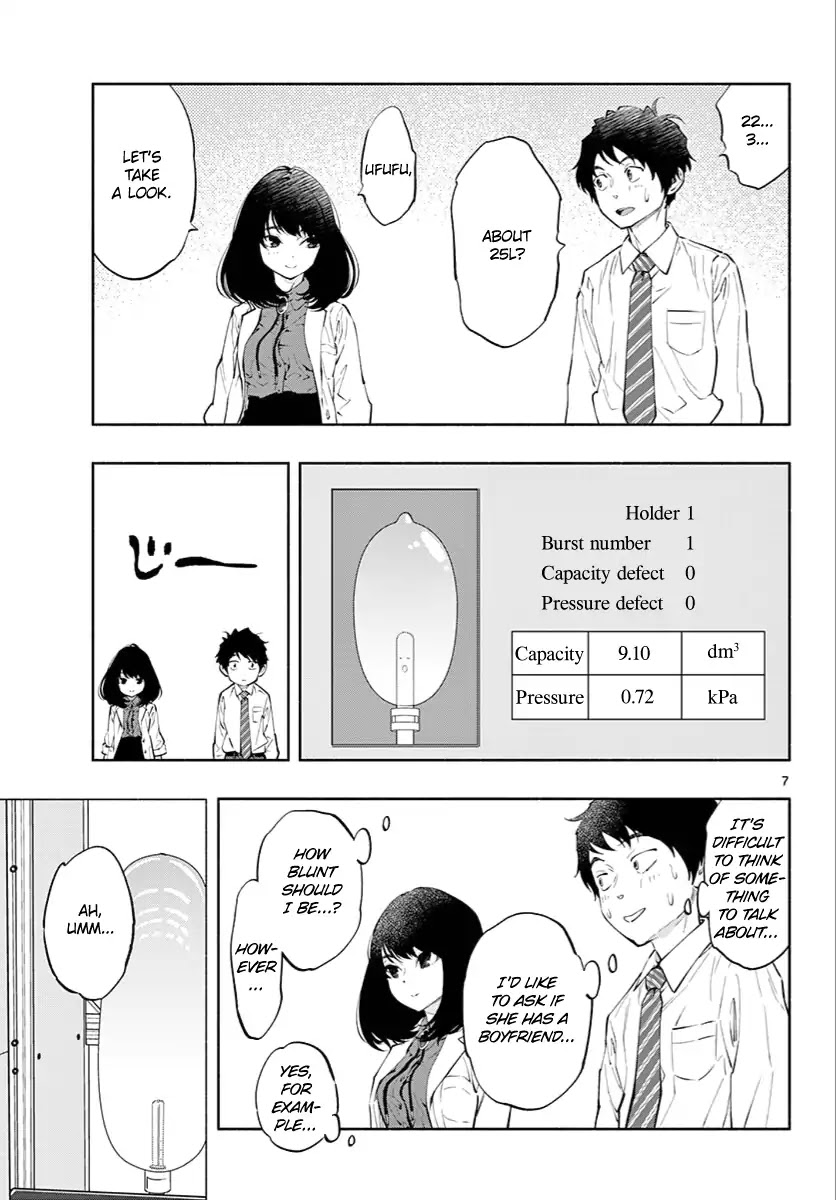 Asoko de Hataraku Musubu-san Chapter 5 page 7 - Chapter 5: Would you like to try it on?