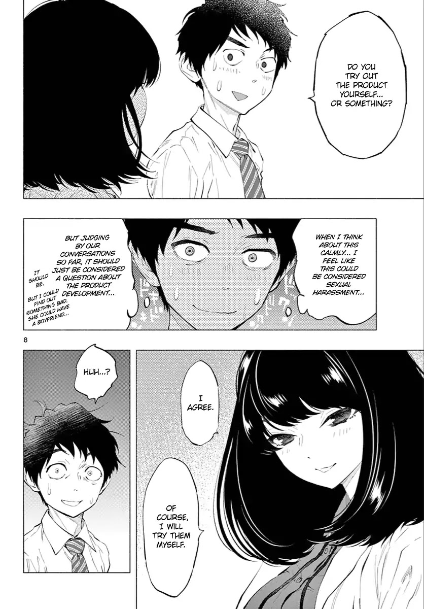 Asoko de Hataraku Musubu-san Chapter 5 page 8 - Chapter 5: Would you like to try it on?