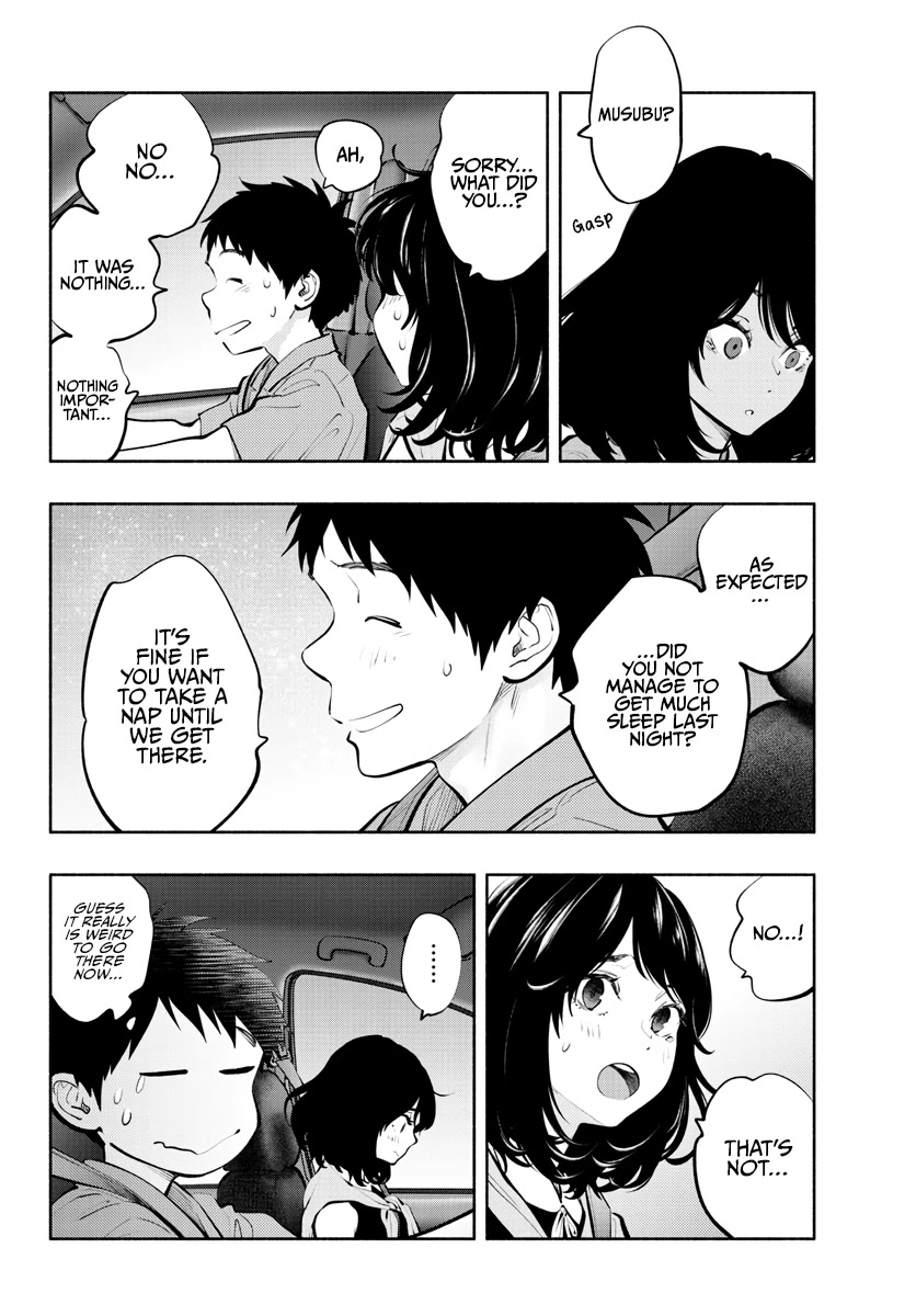Asoko de Hataraku Musubu-san Chapter 53 page 4 - Chapter 53: Rain, Melancholy