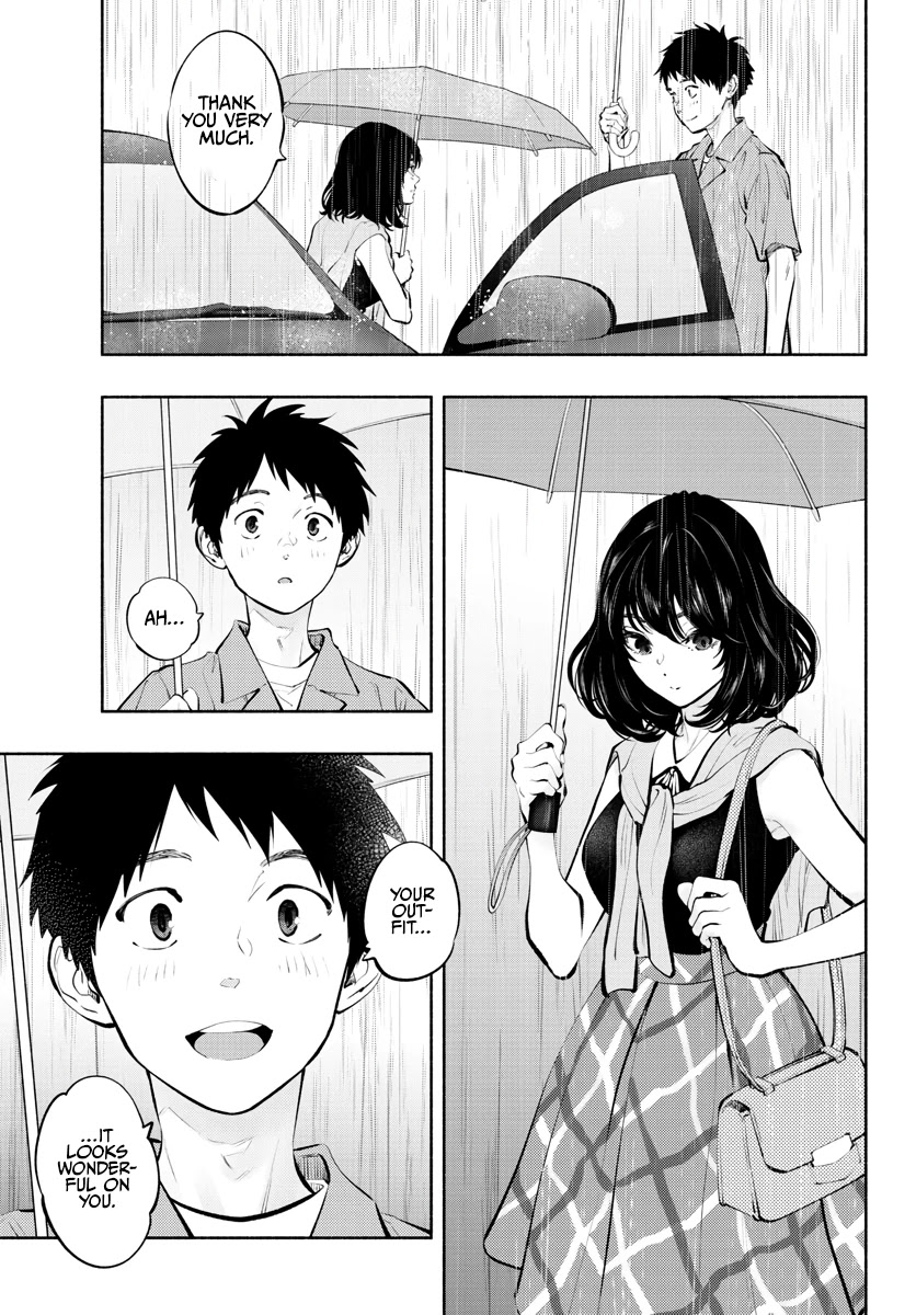Asoko de Hataraku Musubu-san Chapter 53 page 9 - Chapter 53: Rain, Melancholy