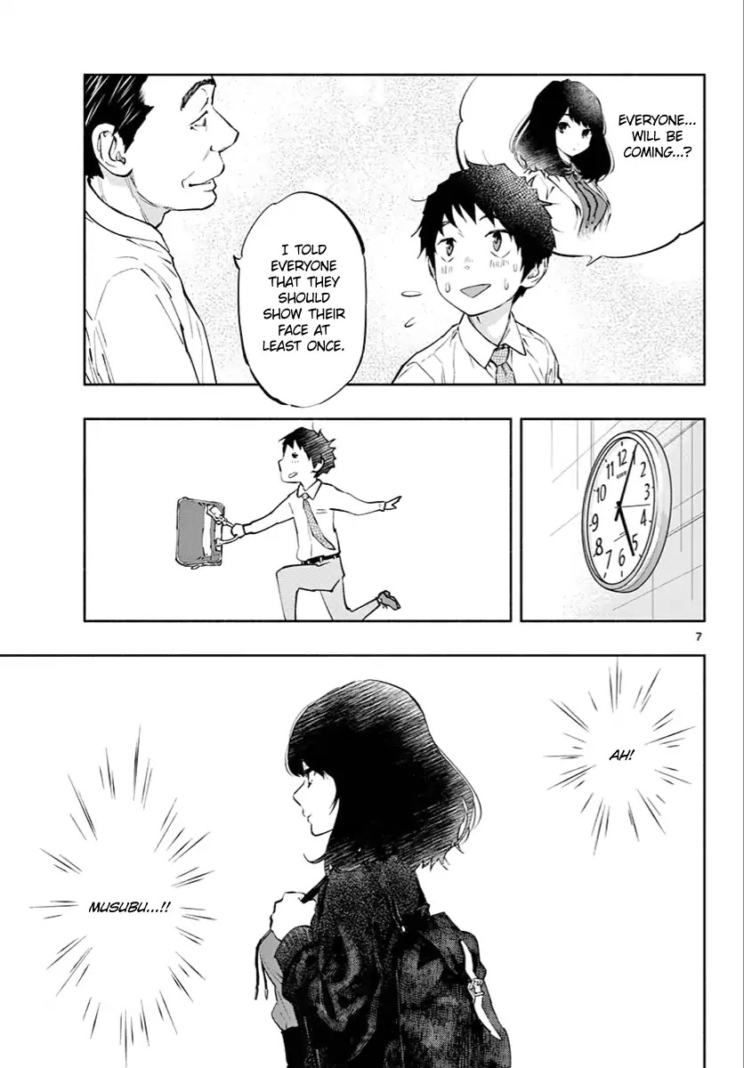 Asoko de Hataraku Musubu-san Chapter 6 page 7 - Chapter 6: There is no particular plan