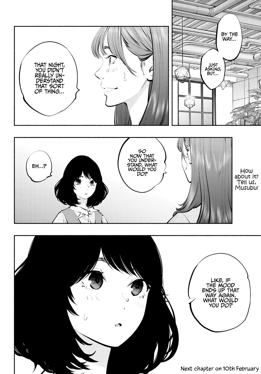 Asoko de Hataraku Musubu-san Chapter 60 page 10 - Chapter 60: Let's Hear the Details