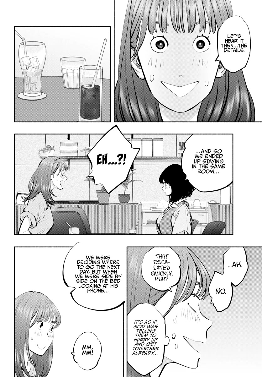 Asoko de Hataraku Musubu-san Chapter 60 page 6 - Chapter 60: Let's Hear the Details