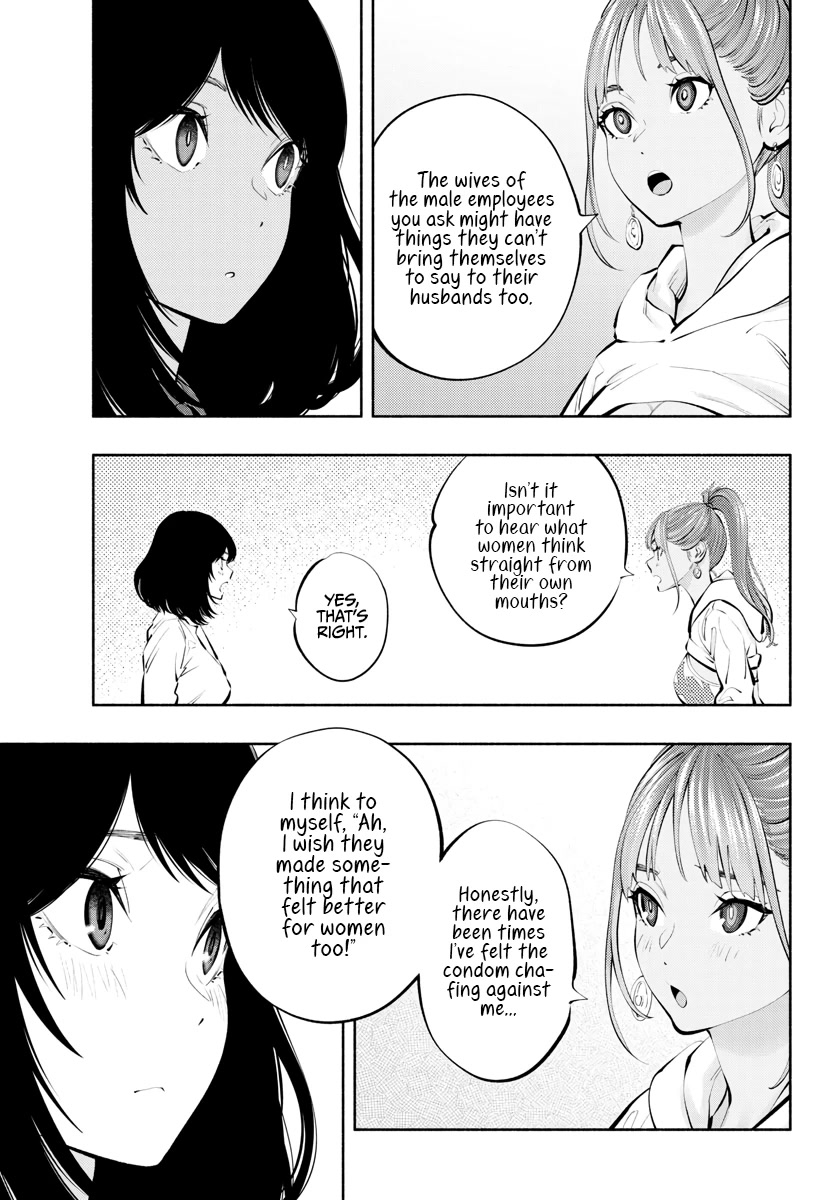 Asoko de Hataraku Musubu-san Chapter 63 page 5 - Chapter 63: Are You Trying It Yourself?