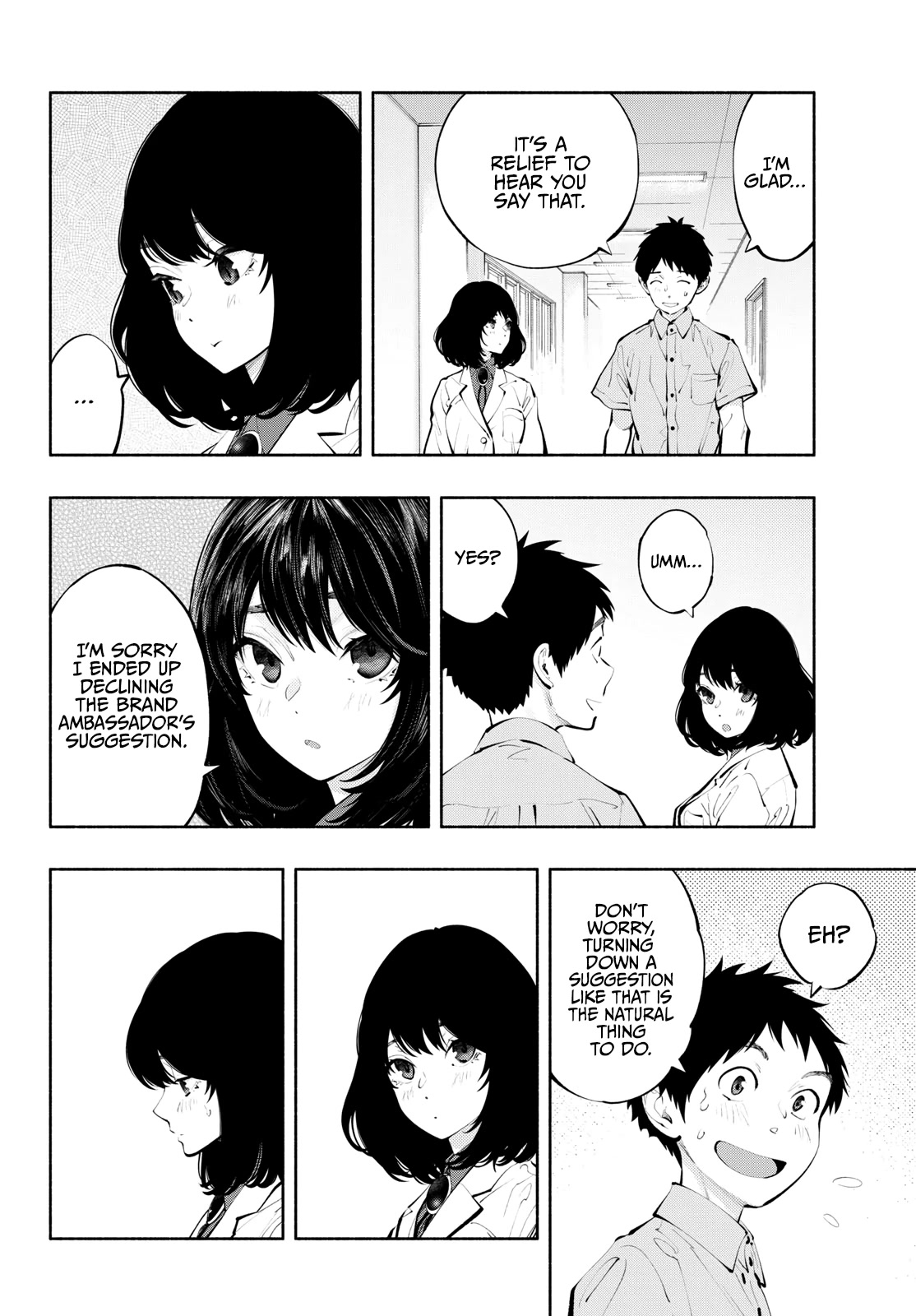 Asoko de Hataraku Musubu-san Chapter 64 page 6 - Chapter 64: Next Time...