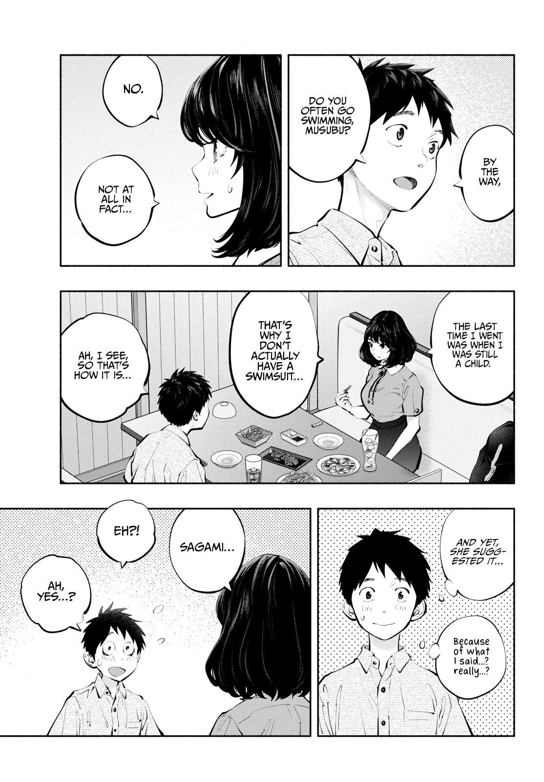 Asoko de Hataraku Musubu-san Chapter 65 page 10 - Chapter 65: Make-or-break