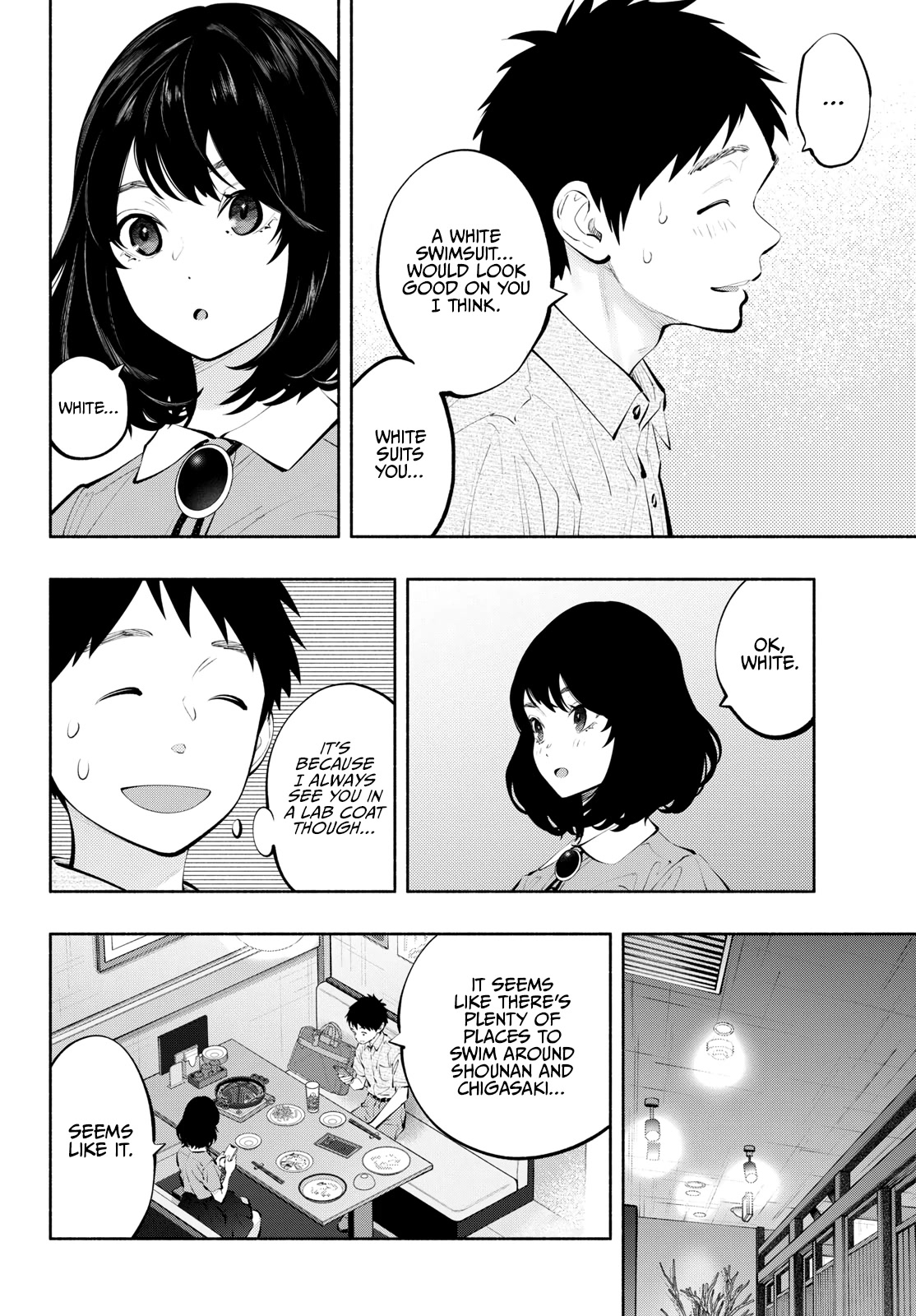 Asoko de Hataraku Musubu-san Chapter 65 page 13 - Chapter 65: Make-or-break