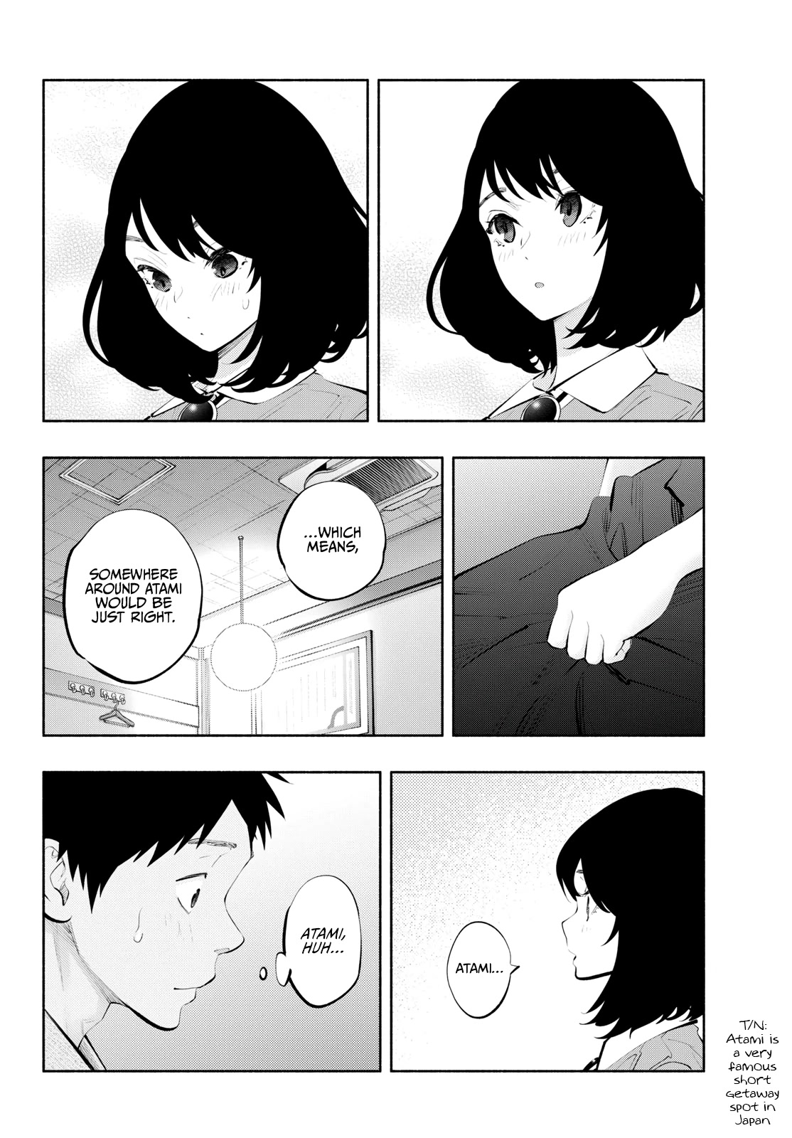 Asoko de Hataraku Musubu-san Chapter 65 page 15 - Chapter 65: Make-or-break