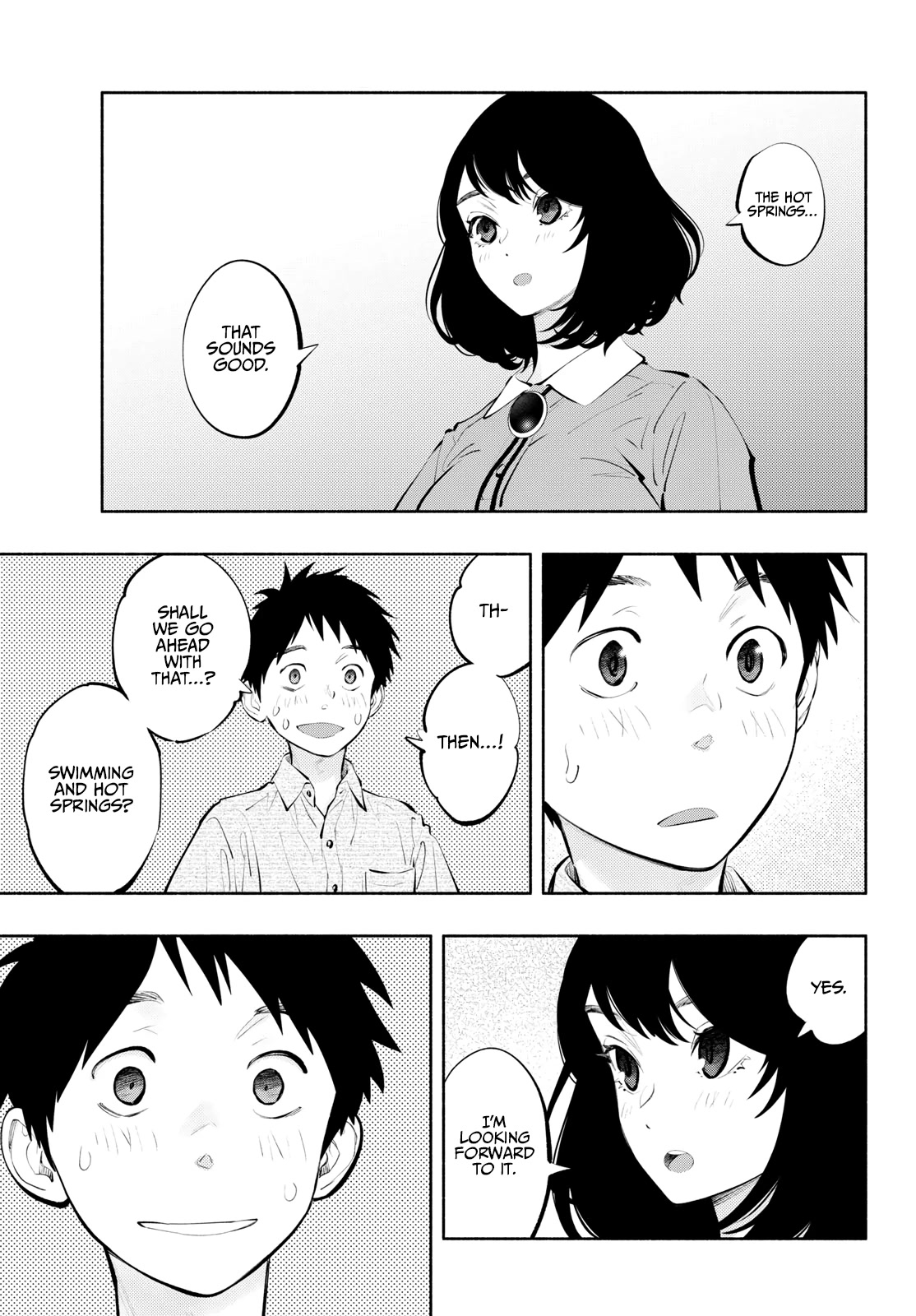 Asoko de Hataraku Musubu-san Chapter 65 page 18 - Chapter 65: Make-or-break