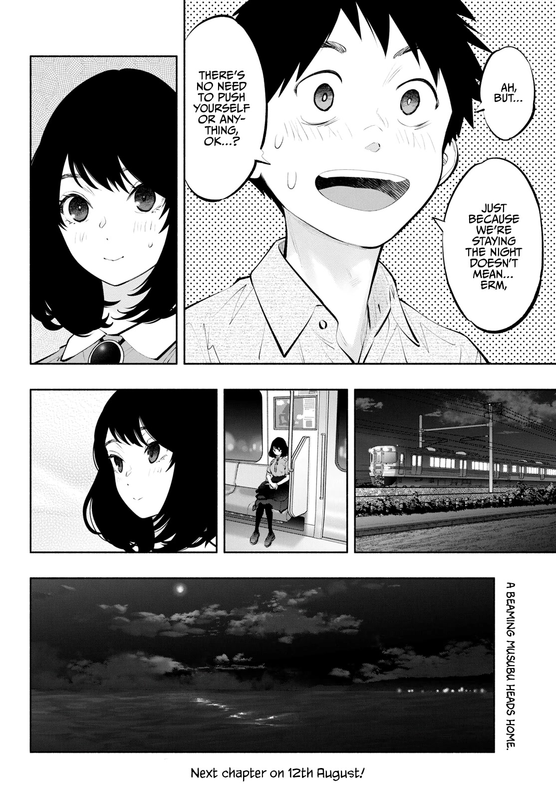 Asoko de Hataraku Musubu-san Chapter 65 page 19 - Chapter 65: Make-or-break