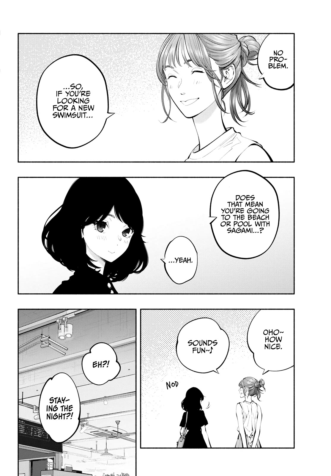 Asoko de Hataraku Musubu-san Chapter 66 page 2 - Chapter 66: It's a Swimsuit Buffet.