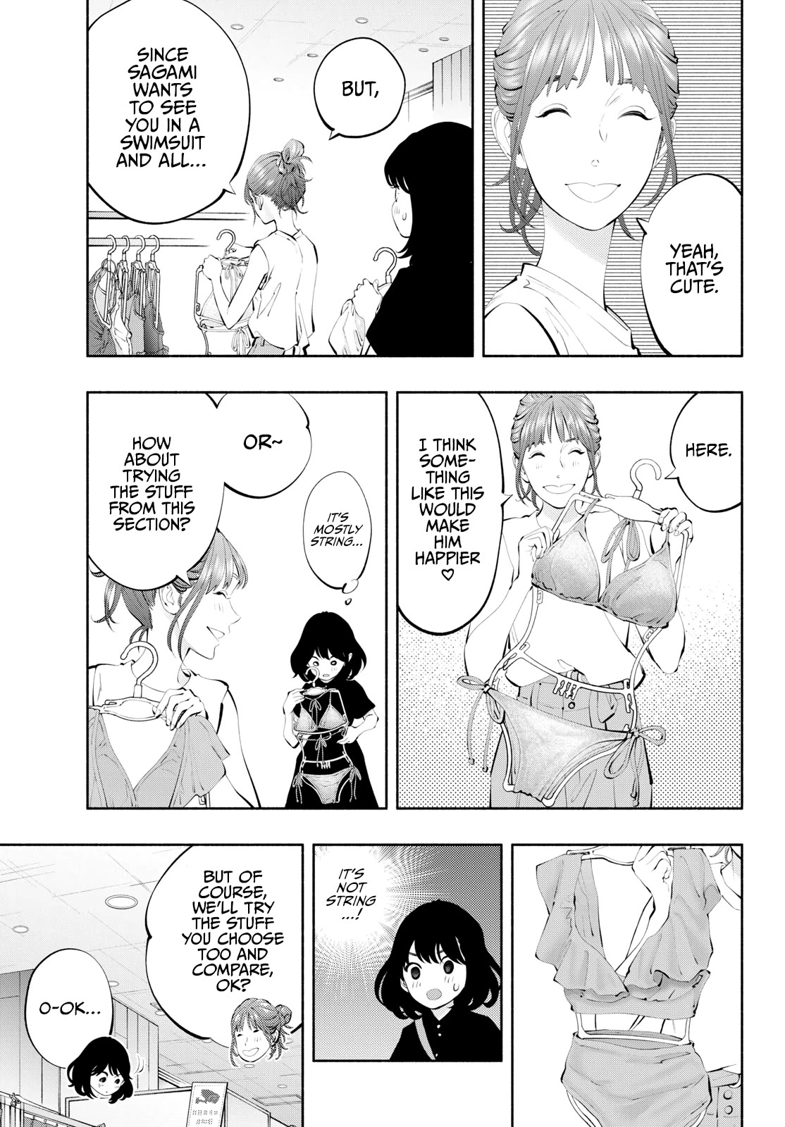 Asoko de Hataraku Musubu-san Chapter 66 page 7 - Chapter 66: It's a Swimsuit Buffet.