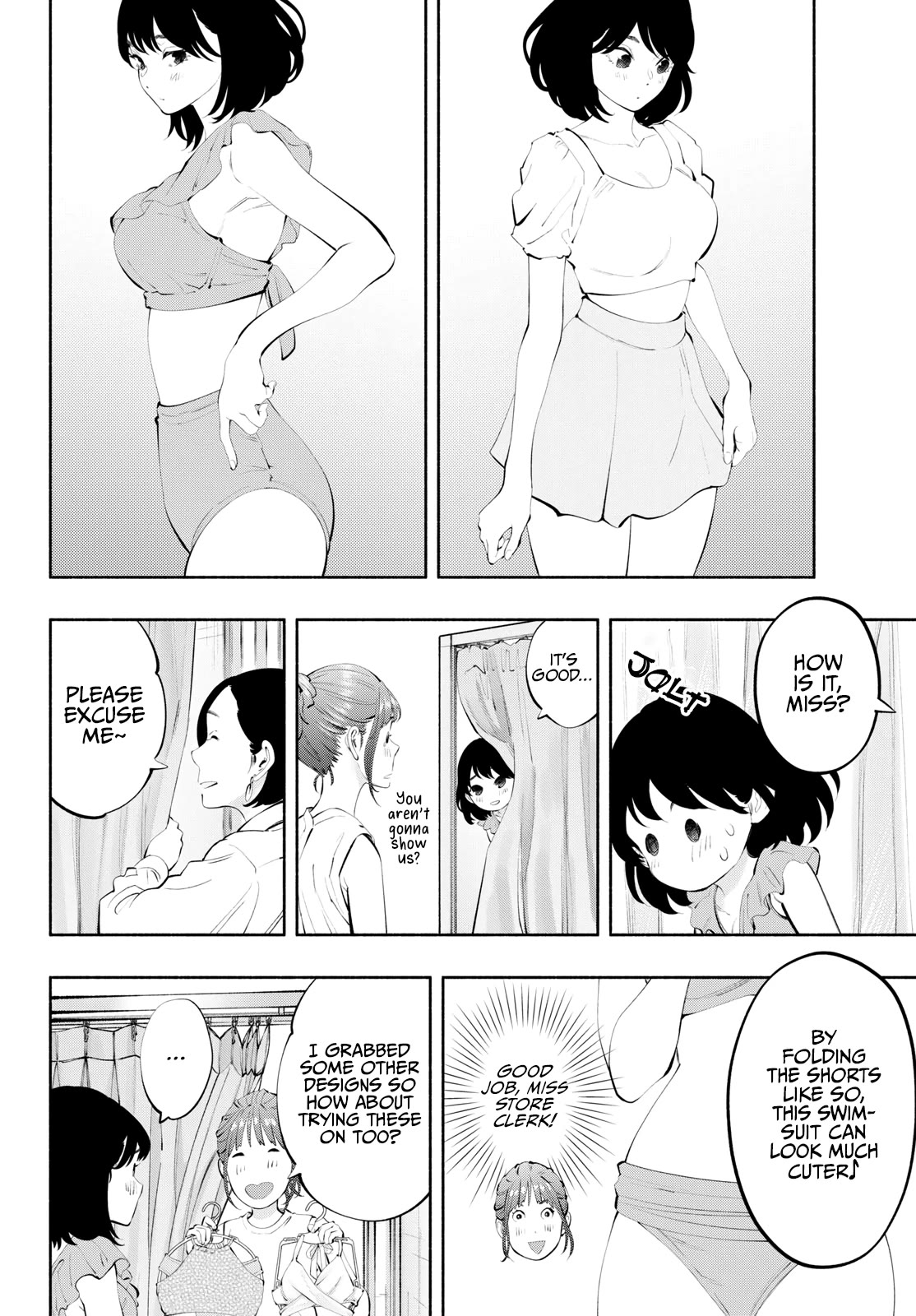 Asoko de Hataraku Musubu-san Chapter 66 page 8 - Chapter 66: It's a Swimsuit Buffet.