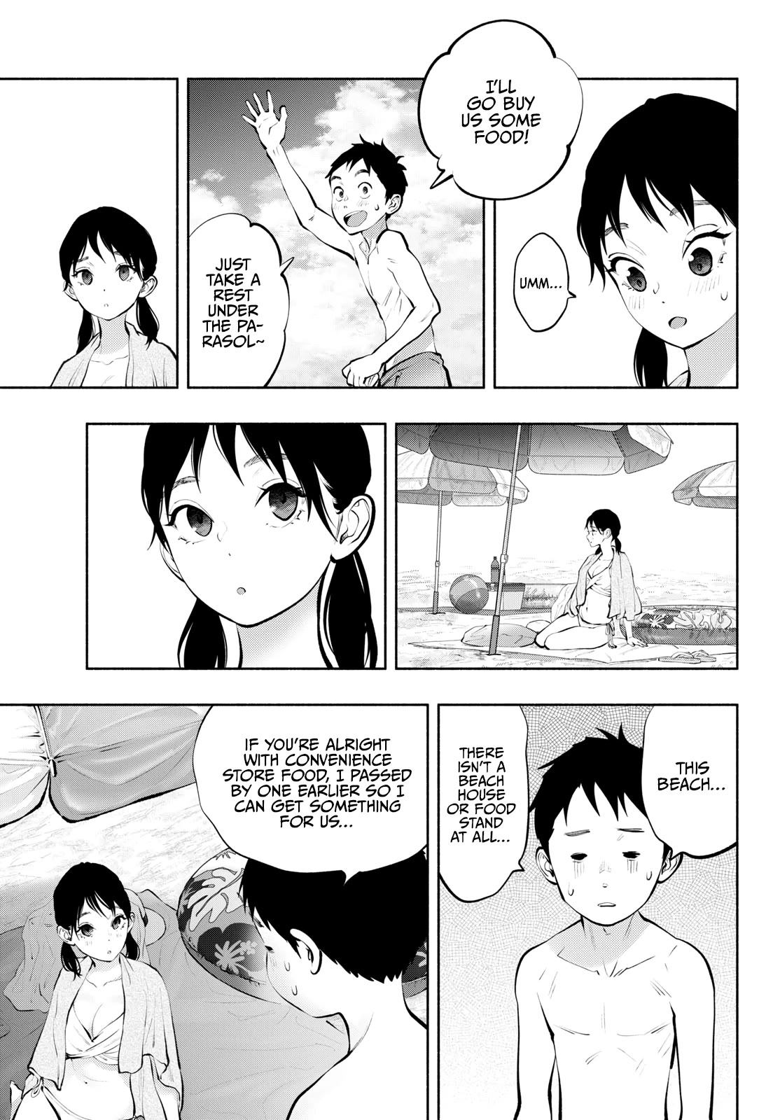 Asoko de Hataraku Musubu-san Chapter 68 page 9 - Chapter 68: Holy Crap...