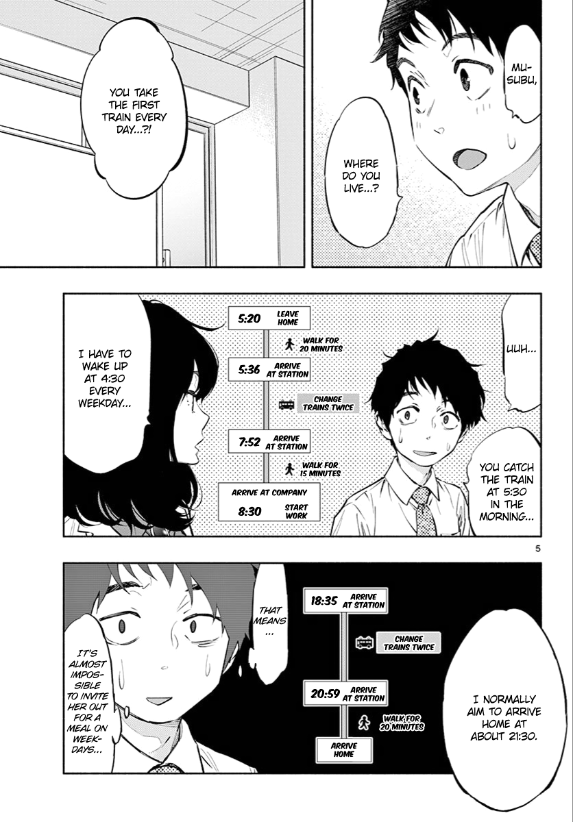 Asoko de Hataraku Musubu-san Chapter 7 page 5 - Chapter 7: If you'd like